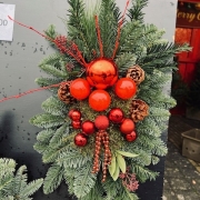 Kerststukje van Janneke Ruis