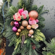 Kerststukje van Janneke Ruis