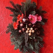 Kerststukje van Janneke Ruis