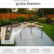 Bierbank Statafel